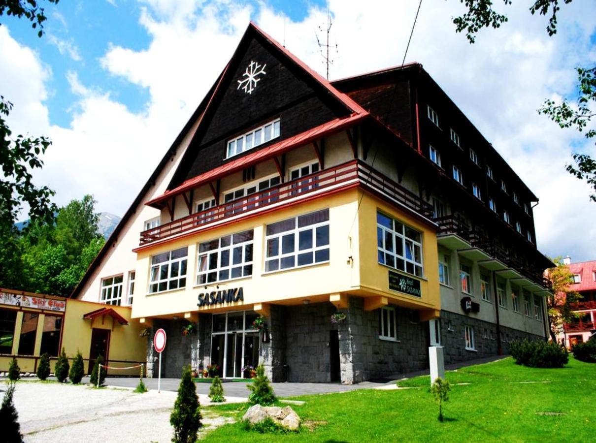 Hotel Sasanka Tatranská Lomnica Exteriör bild