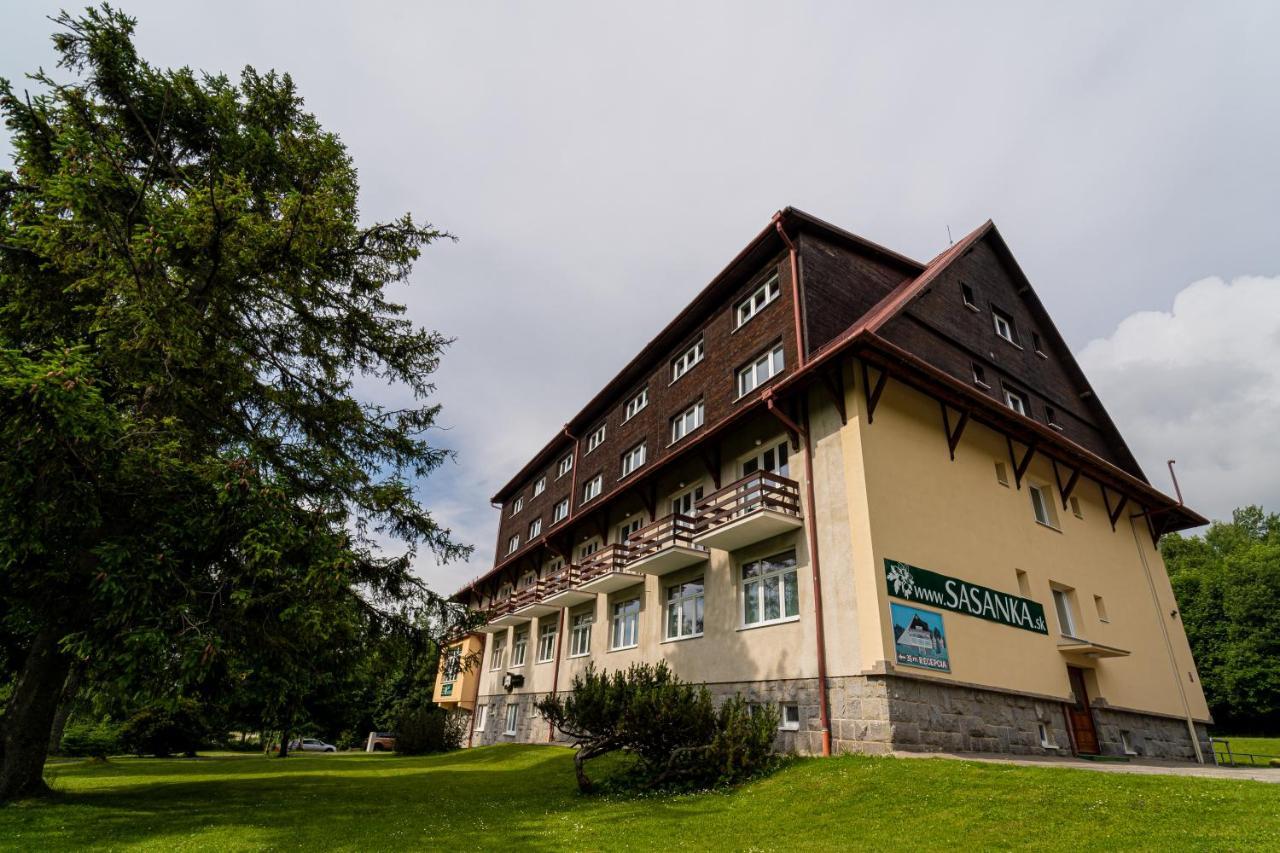 Hotel Sasanka Tatranská Lomnica Exteriör bild